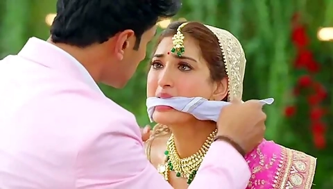 Beautiful Indian Bride Cleave Gagged
